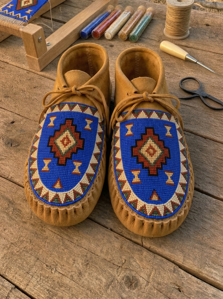 Redcloud Handworks - Handmade Moccasins