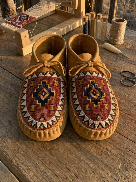 Redcloud Handworks - Handmade Moccasins